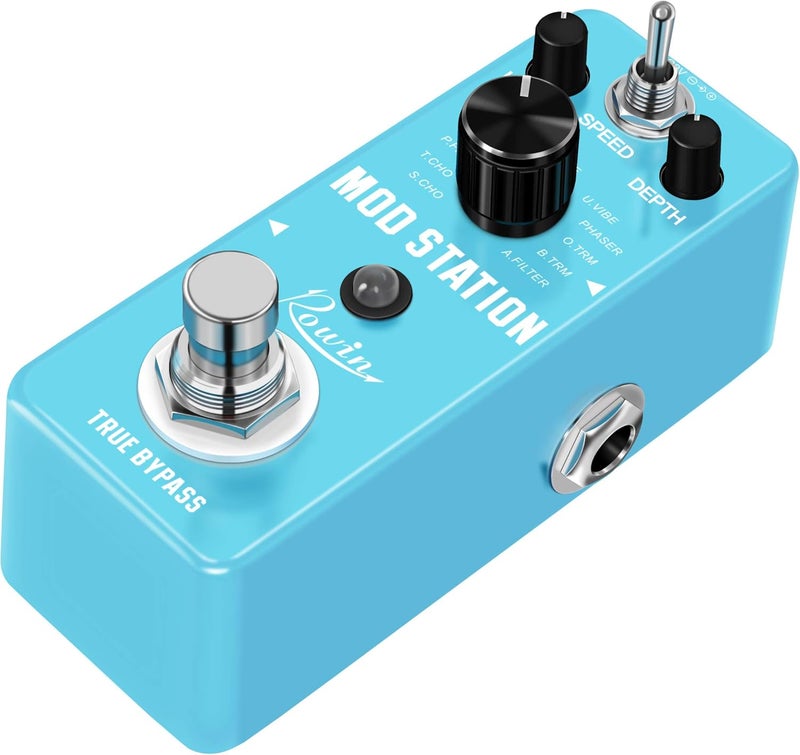 Rowin Mod Station 11 in 1 Digital Modulation Guitar Effects Pedal - Image 5