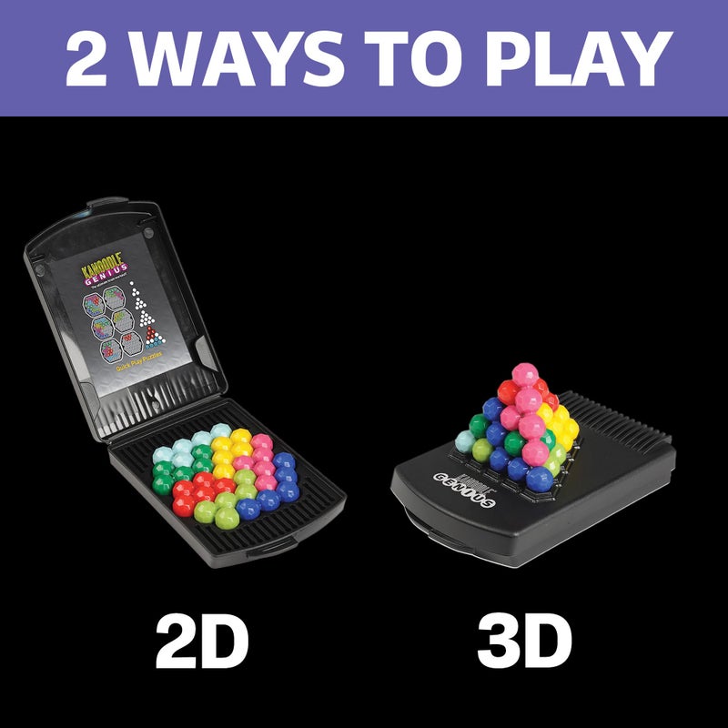 Educational Insights Kanoodle Genius 3-D Puzzle Brain Teaser Game For Adults, Teens & Kids, Over 200 Challenges, Easter Basket Stuffers for Kids, Gift for Ages 8+ - Image 3