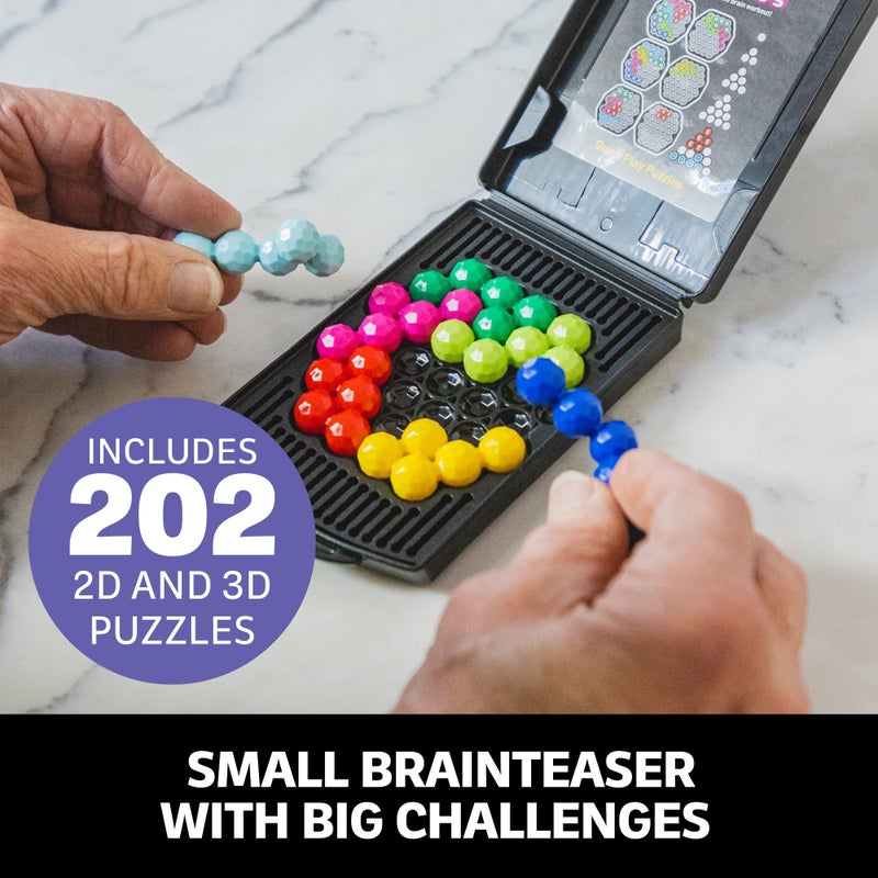 Educational Insights Kanoodle Genius 3-D Puzzle Brain Teaser Game For Adults, Teens & Kids, Over 200 Challenges, Easter Basket Stuffers for Kids, Gift for Ages 8+ - Image 2