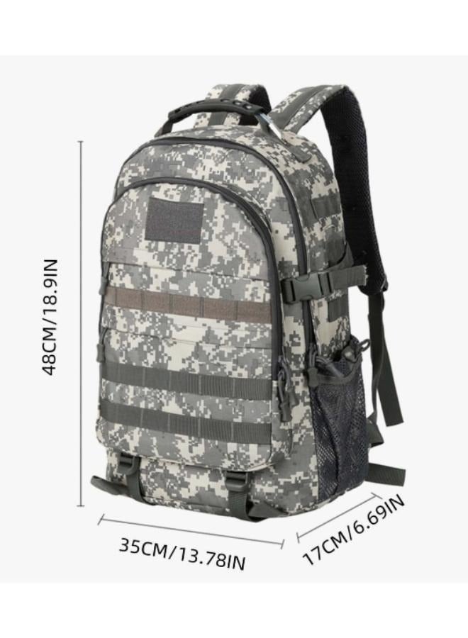 حقيبة ظهر تكتيكية كبيرة للرجال مع نظام DIY للسفر والعمل والتخييم والصيد والمشي لمسافات طويلة والرياضة - Image 2