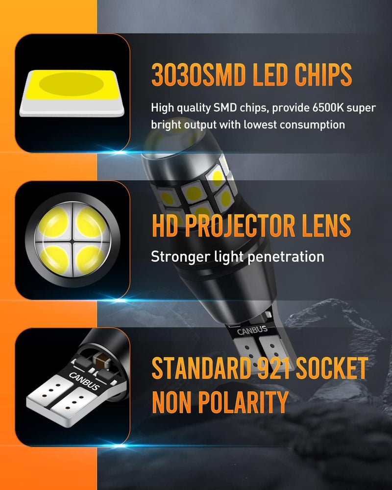 LUYED 912 921 LED Bulbs for Reverse Lights - Image 2