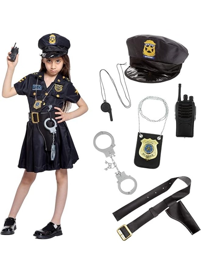 Toy Box Police Coustume For Girls Large Size 8-9 Years Old 120-130cm - Image 3