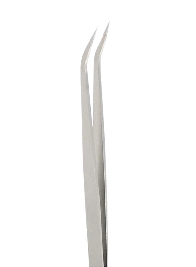 Rubis Volume Rush Stainless Steel Eyelash Tweezers with Angled Tips for Attaching False Eyelashes, 1KVR02,Rubis Switzerland Swiss Made World Renowned Precision - Image 2