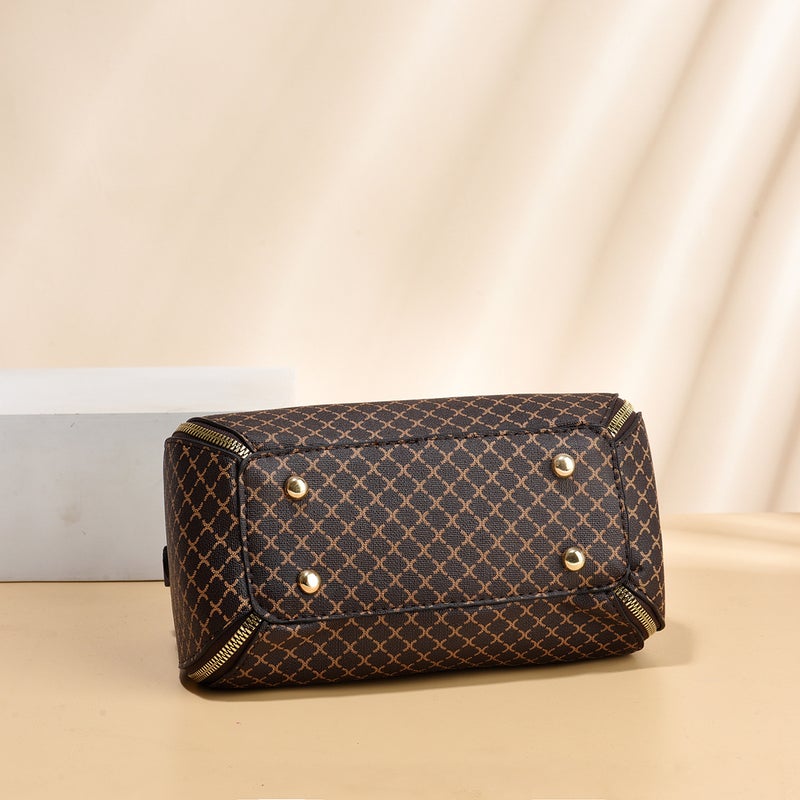 New Women'S Bag, Small Square Bag, Vintage Handbag, Shoulder Bag, Crossbody Bag, Textured Bags, Versatile, Simple And Fashionable - Image 5