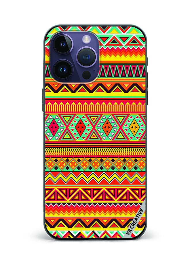 VR CREATIVE Protective Case Cover For Apple iPhone 15 Pro Abstract Design Multicolour - Image 1