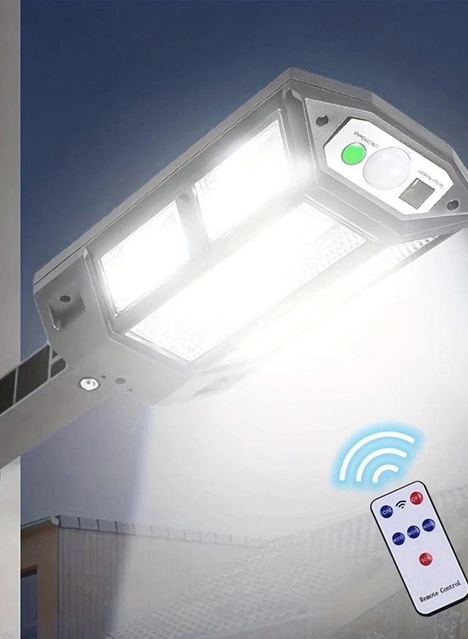 general Super Bright Solar Wall Light with Remote | 43 LEDs, 3 Modes, Motion Sensor + Remote Control, IP65 Waterproof for Garden & Fence Lighting - Image 1