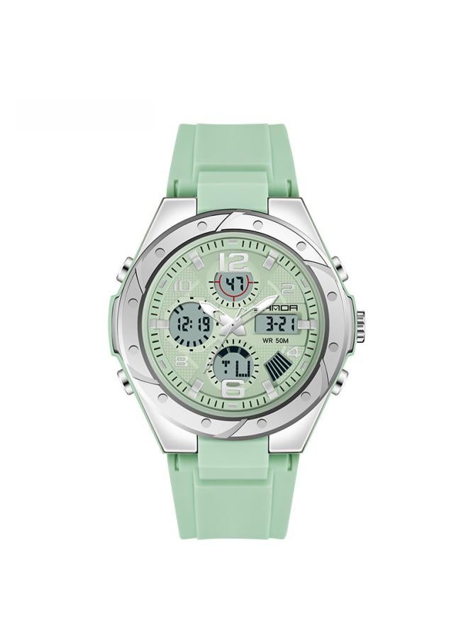 Sanda Trendy Multifunctional Special Forces Watch Men's Double Display Waterproof Luminous Outdoor Sports Electronic Couple Watch