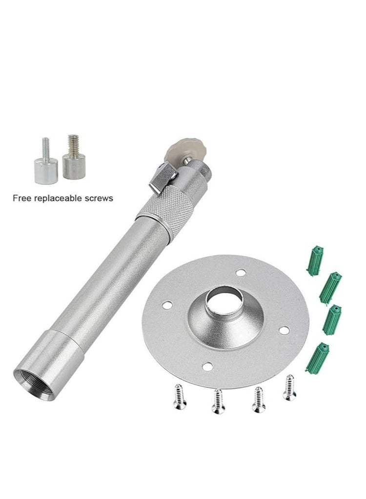 Assome Projector Ceiling Mount, Projector Stand, Universal Extendable Video Projector Wall Mount Bracket with Adjustable Height, 3 Screw Model - Image 4