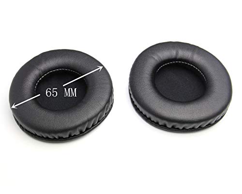 HIQUE 65 MM Replacement Ear Pads for ATH,Sennheiser,Panasonic,Sony Headphones (Diameter 65mm) - Image 2