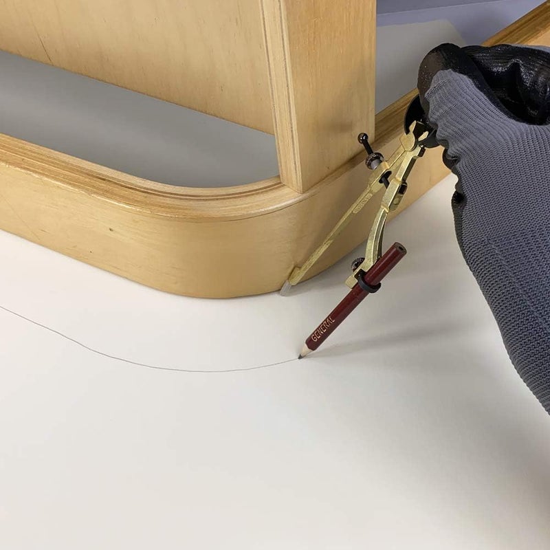 General Tools 842 Precision Pencil Compass, includes pencil , Yellow, 1 Count (Pack of 1) - Image 4