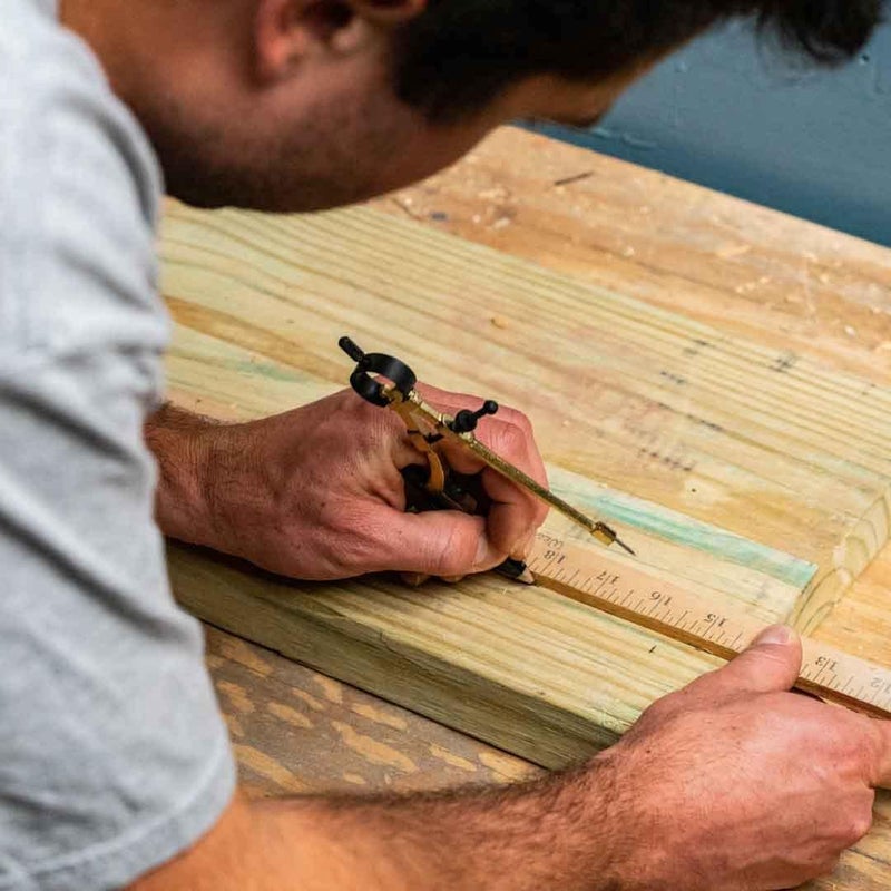 General Tools 842 Precision Pencil Compass, includes pencil , Yellow, 1 Count (Pack of 1) - Image 5