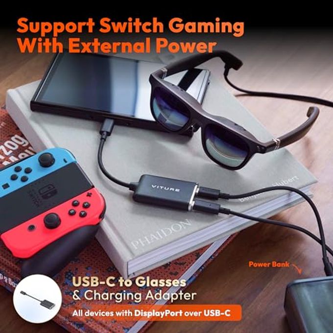 VITURE Usb-C To Glasses And Charging Adapter, Charge And Play, Switch, Steam Deck - Image 2