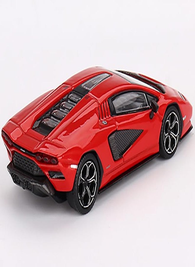 Mini GT Models سيارة لامبو كونتاش LPI 800-4 روسو مارس الحمراء، إصدار محدود إلى 5400 قطعة حول العالم، نموذج مصغر بمقياس 1/64 من إنتاج ميني جي تي MGT00720 - Image 3