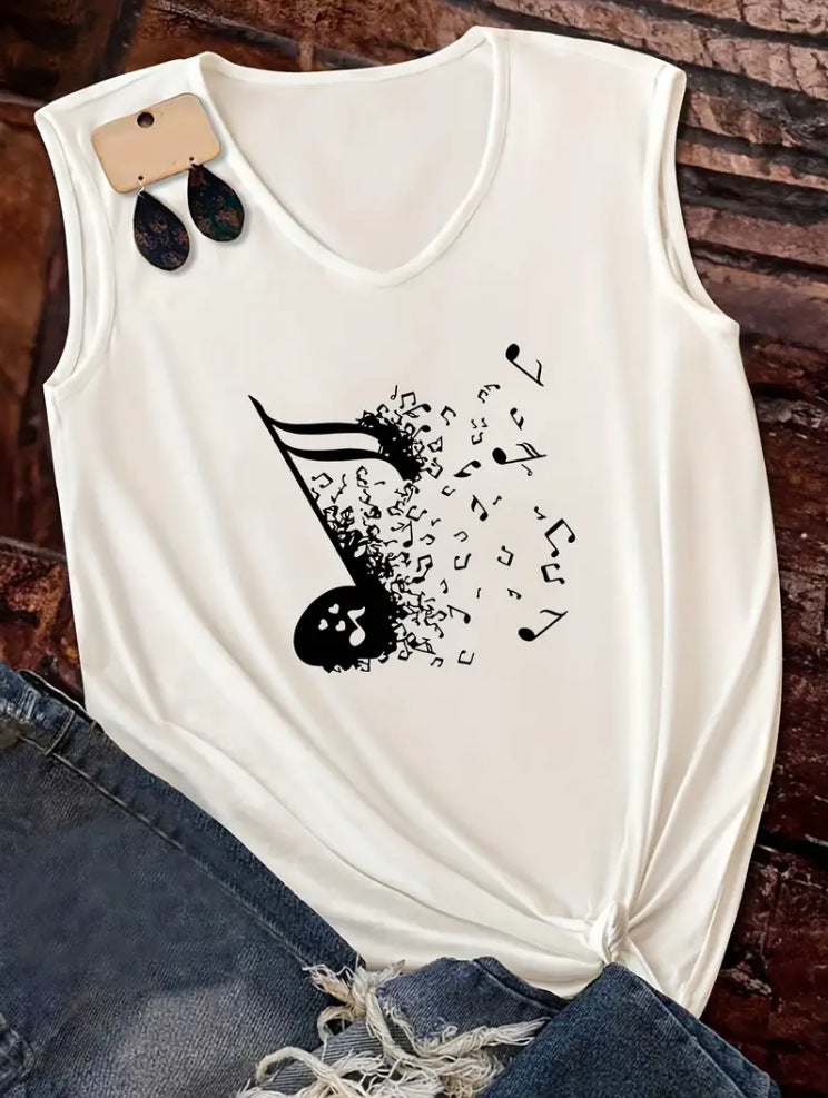 2025 Printed Loose Short-Sleeved T-Shirt New V-Neck A47 Printed