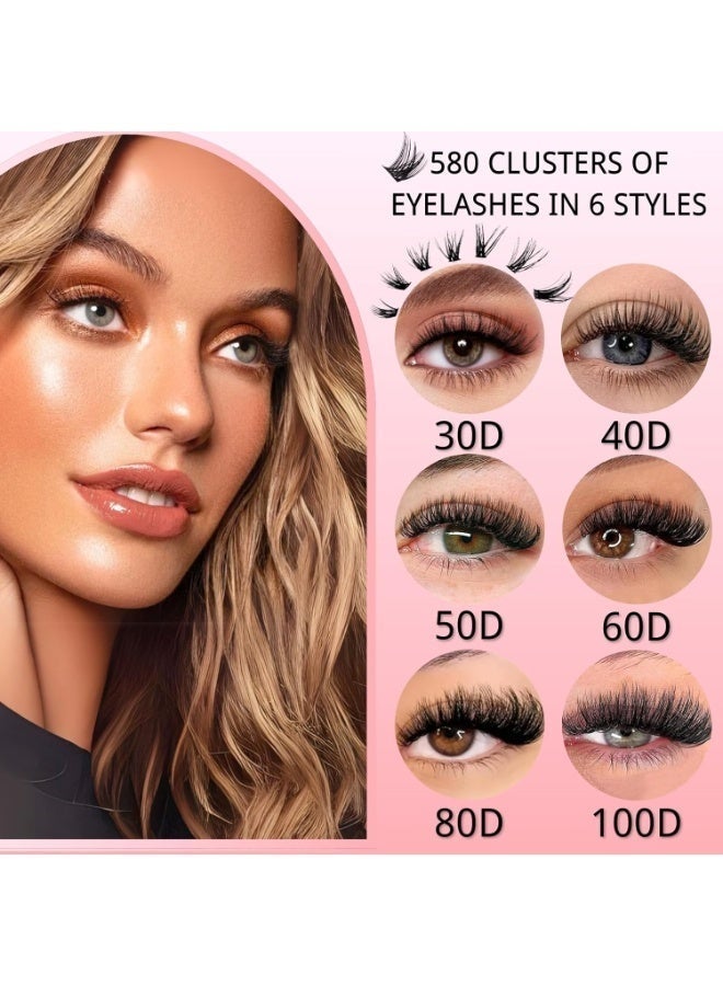 Shein 6 Styles False Eyelashes Set – Curly, Voluminous & Natural-Looking Lashes for Long-Lasting Glamour - Image 5