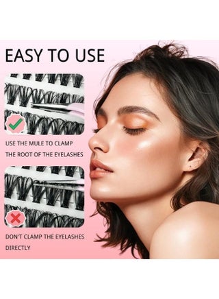 6 Styles False Eyelashes Set – Curly, Voluminous & Natural-Looking Lashes for Long-Lasting Glamour - view 3