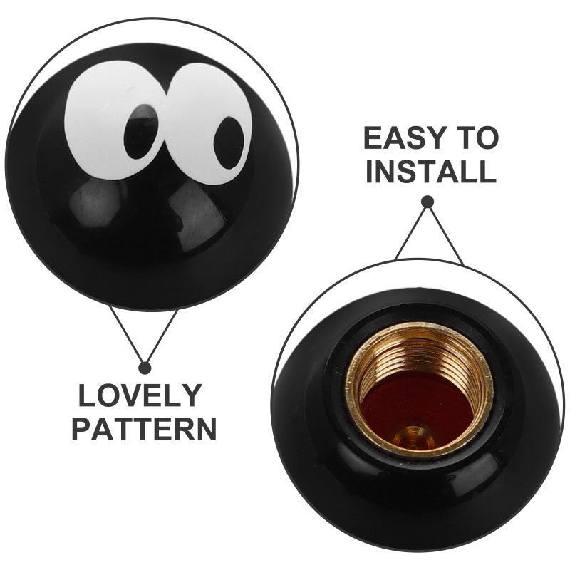 4Pcs Cute Ant Cartoon Tire Valve Stem Caps Universal Car Motorcycle Bike Tire Pressure Dust Covers - Image 4