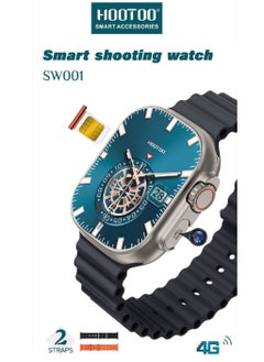 HooToo Ultra HooToo Smartwatch with a 4G SIM card and camera and, receiving and answering calls, and Built In Wifi GPS Bluetooth Fitness Tracker  - Image 1