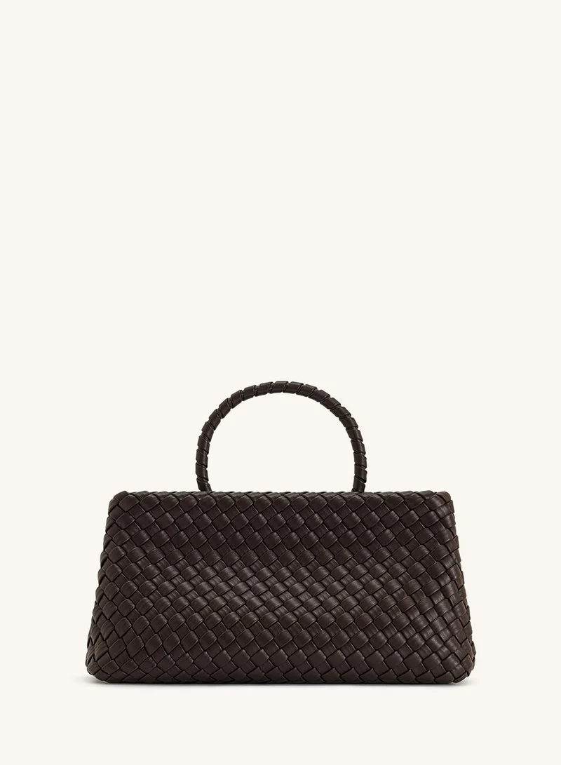 JW PEI Elora Woven Satchel Bag