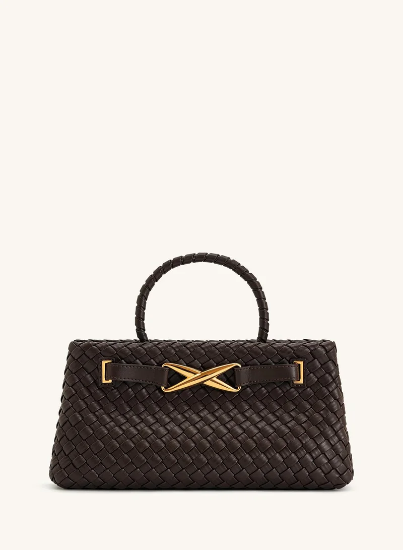 JW PEI Elora Woven Satchel Bag
