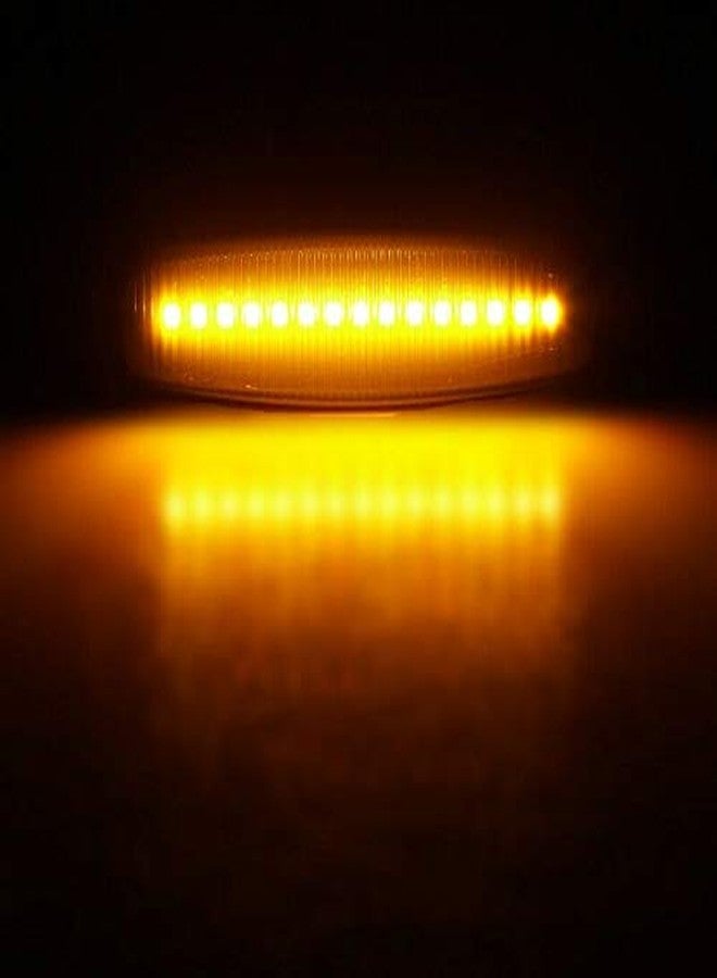 Csslyzl 2Pcs Dynamic Flowing Sequential LED Side Marker Turn Signal lights Compatible with Infiniti FX35 FX37 G35 M35 M37 Nissan Murano Fuga Pathfinder Skyline, Smoked Lens - Image 5