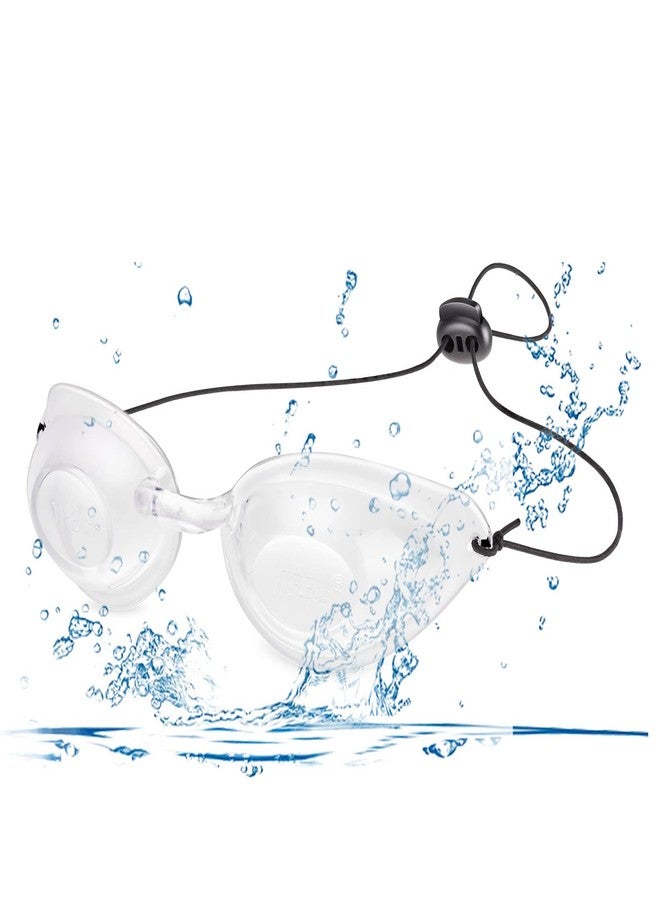 Wahah Hydrating Dry Eye Relief Sleep Mask, CPAP Moisture Eye Mask for Sleeping, Best Sleep Eye Mask for Woman Man (Transparent) - Image 1