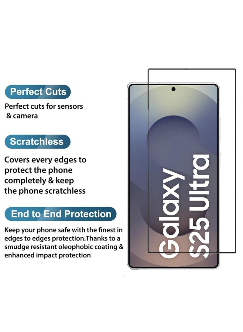 Samsung Galaxy S25 Ultra Screen Protector - Anti-Fingerprint - Image 2