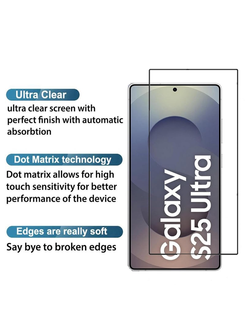 Samsung Galaxy S25 Ultra Screen Protector - Anti-Fingerprint - Image 3