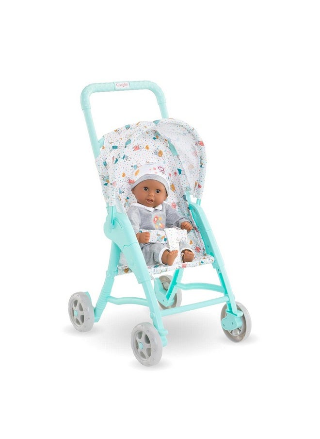 Corolle Corolle Baby Doll Stroller with Folding Canopy - fits 12" Dolls  - Image 2