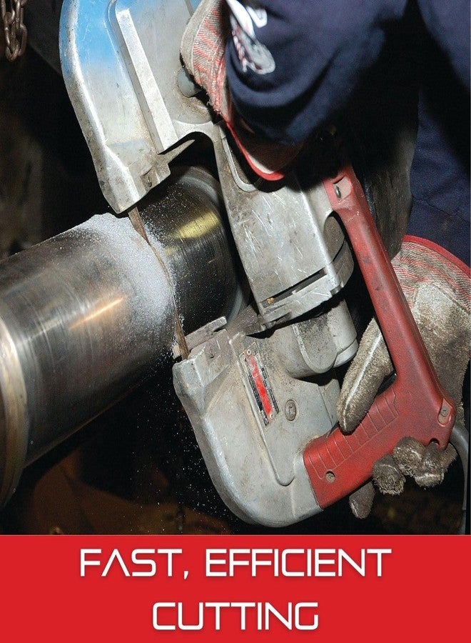 ستارريت شفرة منشار ستاريت يونيفرز ثنائية المعدن المحمولة - مثالية لورش العمل المعدنية وأعمال البناء والهواة والمشاريع المنزلية - 3 أقدام، 8-7/8 بوصة، عرض 1/2 بوصة، سمك 0.02 بوصة، 18 سنًا في البوصة - BM18 - Image 5