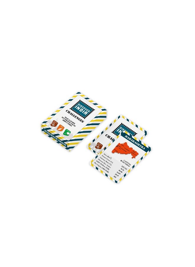 ZEPHYR Discover India Challenges, India Map, Puzzle and Educational Toy for Boys and Girls 5+ Years  - Image 1