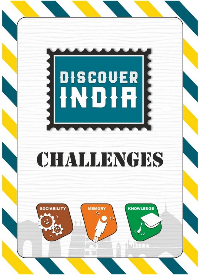 ZEPHYR Discover India Challenges, India Map, Puzzle and Educational Toy for Boys and Girls 5+ Years  - Image 2