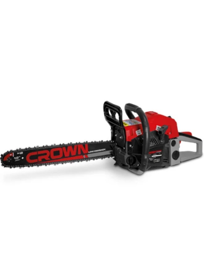 CROWN - CT20101 Gasoline Chain Saw 18"  Inch - 1800w - Image 1