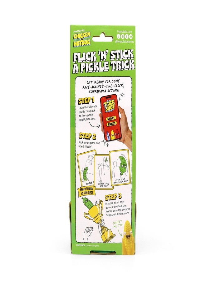 Big Potato Chicken vs Hot Dog Pickle Solo: The Ultimate Challenge Party Game for Flipping-Fun Families. Perfect Board Game for Outdoor Play, Garden Parties and Game Nights - Image 2