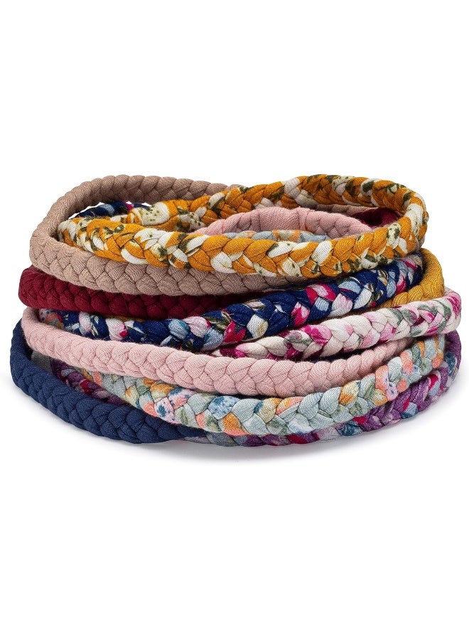 Parker Baby Co. Parker Baby Co. Toddler Girl Braided Headbands, Assorted 10 Pack of Hair Accessories for Girls - 'Marigold Set'  - Image 1
