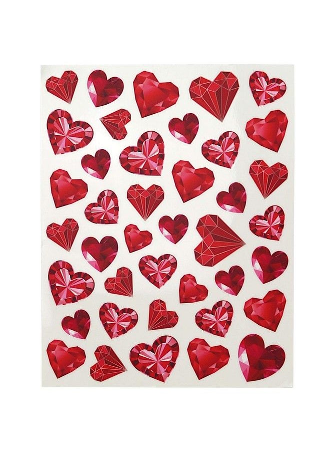 Iconikal Static Cling Window Decorations Love Diamond Hearts 200Count  - Image 3