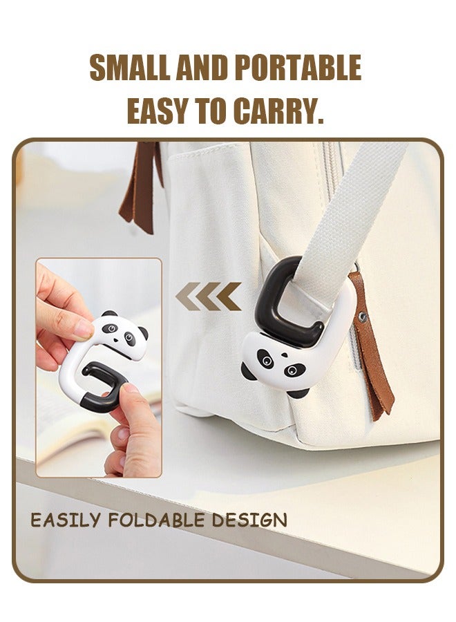 بيوند 4 قطع من خطافات الكرتون القابلة للطي على شكل حرف S خطاف محفظة الأجهزة المقاوم للصدأ ABS خطاف تعليق S (أصفر + أبيض + وردي + أسود) - Image 5