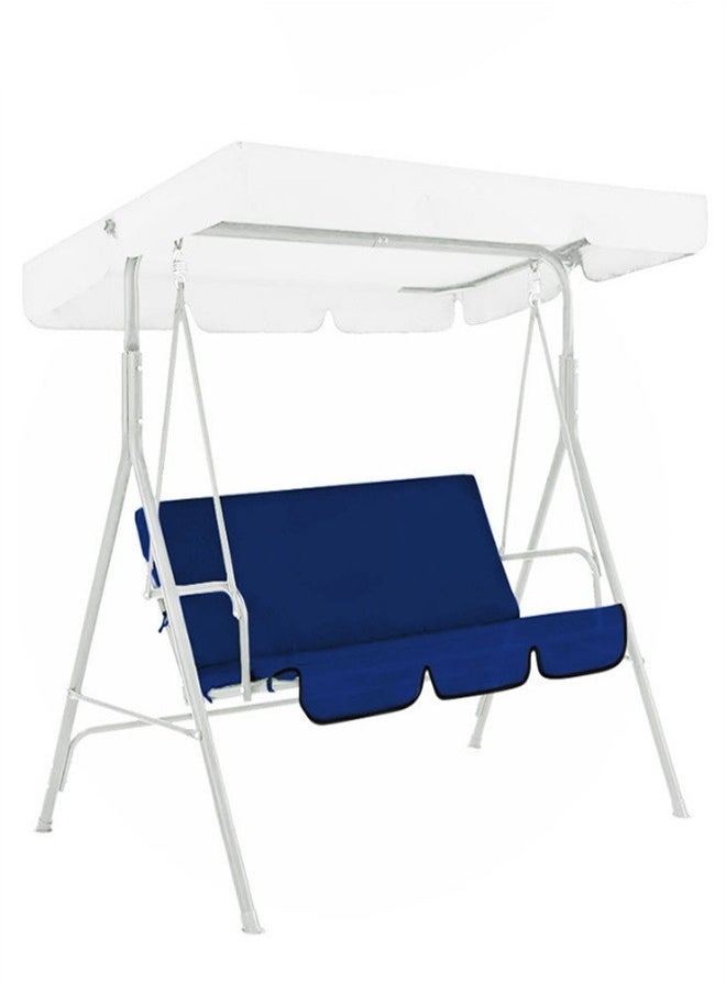 Generic - Swing Seat Cover, Waterproof 3 Seater Swing Chair Cover Ultra-lightweight Garden Replacement Cushions for Outdoor Swing 150x50x10cm (Blue) ﻿ - Image 1