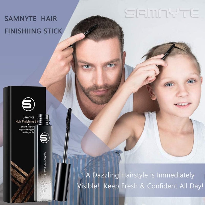 Samnyte Hair Finishing Stick, (4 Pack) Flash Moment Flyaway Control and Shiny Mascara for Baby Hair and Broken Flyaways, Non-Greasy Formula for Women - Image 3
