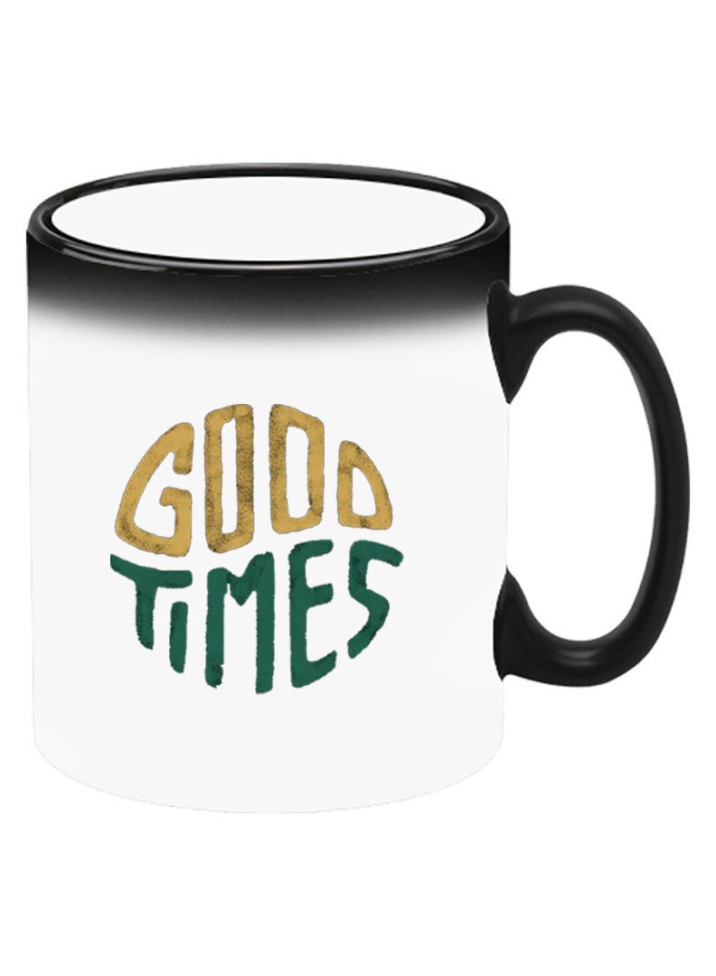 Theodor Color Changing Heat Sensitive Ceramic Mug, Image Revealed When HOT Liquid is Added! Good times - Image 2