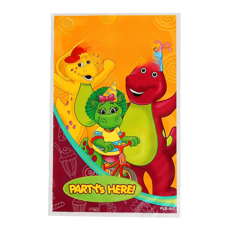 Kids Party Favor Bags Shiny Candy Pouches Dinosaurs 