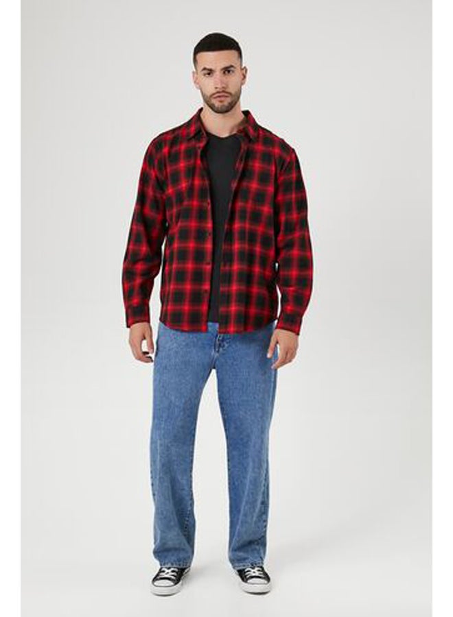 FOREVER 21 Plaid Flannel Shirt - Image 4