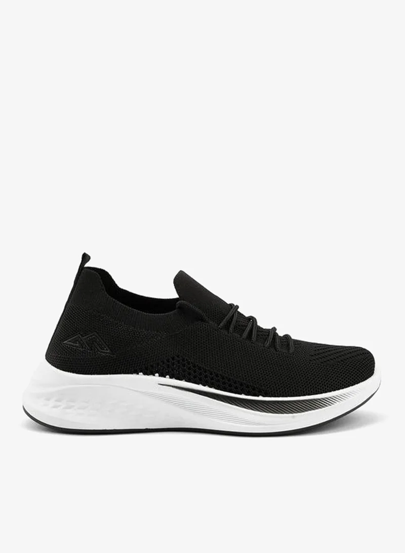 Lace-Up Sports Shoes With Pull Tab