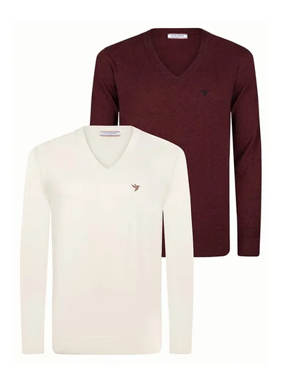 فيليكس هاردي V-Neck Sweater Pack of 2