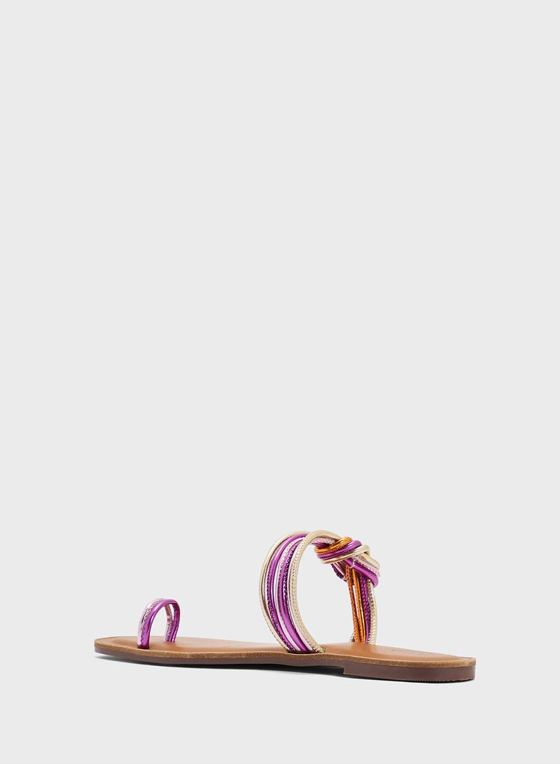 Ginger Casual Toe Post Sandal - Image 2