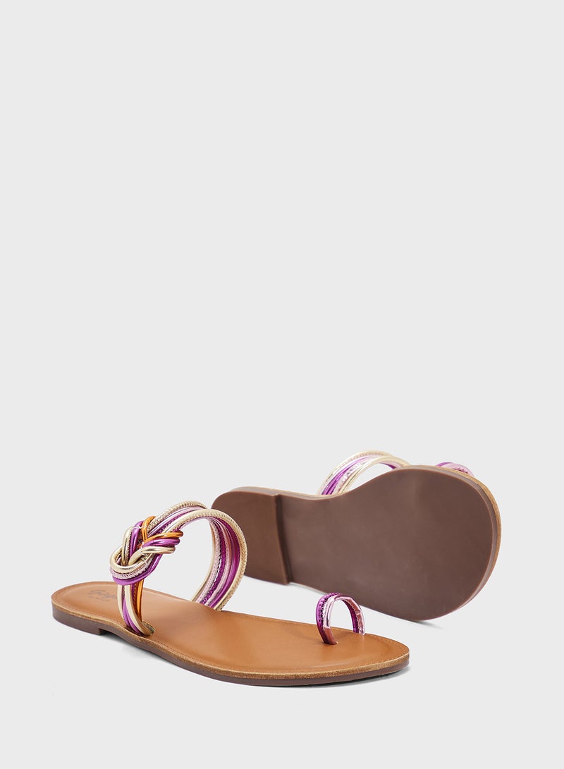 Ginger Casual Toe Post Sandal - Image 3