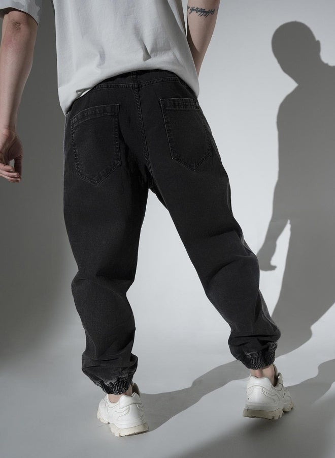 Hubberholme Grey Jeans For Men - Image 4