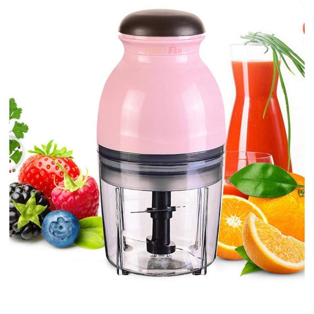 SHREEJIIH Multifunction Capsule Cutter Quatre Unique Blender System Design Mini Electric Food Processor and Chopper Mixer Meat Grinder Crusher Mincer