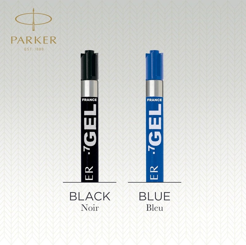 Parker Quink Gel Ball Pen Refill, Medium Nib, Blue - Image 5