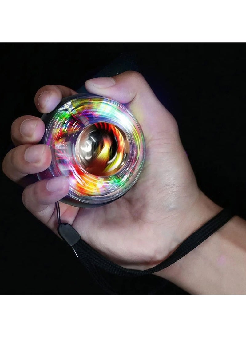 QSHOP - Self Starting Gyroscope Ball for Wrist Arm and Finger Strength Training Self Starting Ball Finger Grip Strength Training Stress Relief - Image 1